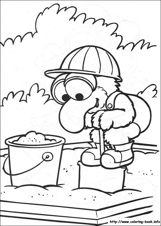 Muppet Babies coloring picture